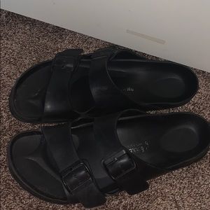 black Birkenstocks